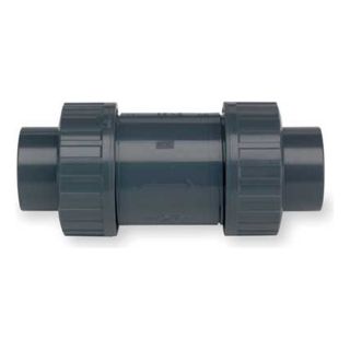 GF Piping Systems 161360562 Ball Check Valve, 1/2 In, Socket, PVC