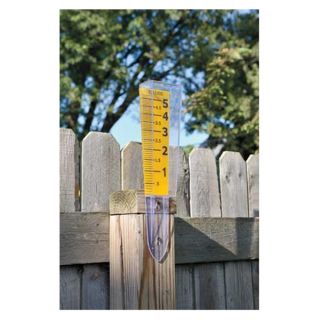 Taylor 2702 35 Rain Gauge, 0 to 5 in., Polycarbonate