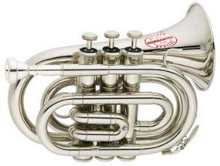 Rossetti Pocket Trumpet Nickel Silver, ROS1147 Musical