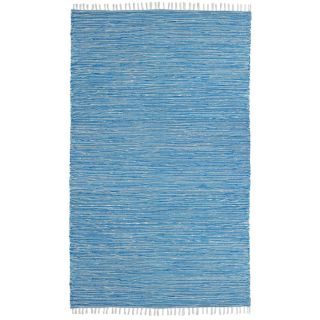 Aqua Reversible Chenille Flat Weave Rug (4 x 6) Today $49.69