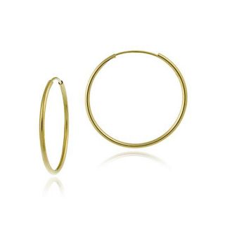 Mondevio 10k Gold 20mm Endless Hoop Earrings Today $42.99 4.1 (19