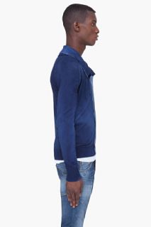 Diesel Navy K dioniso Knit Cardigan for men