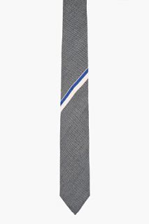 Rag & Bone Charcoal Pin Dot Tie for men