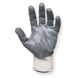 Condor 3BA55 Coated Gloves, M, Gray/White, PR