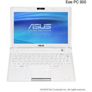 Asus Eee PC 900 16G Pearl White Laptop