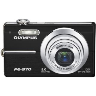 Olympus FE 370 Black Digital Camera