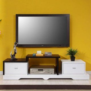 Dalane White Finish modular TV Stand