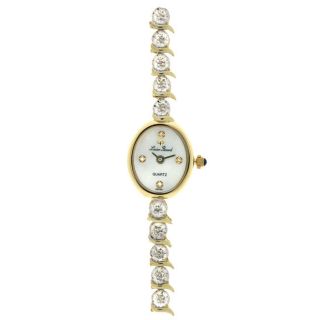 Lucien Piccard Allure 14k Gold Diamond Watch