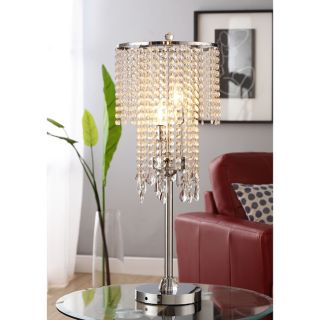 Chrome Crystal Table Lamp Today $151.99 4.3 (6 reviews)