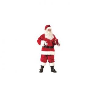 Super Deluxe Adult Santa Suit Christmas Costume Clothing