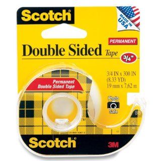 Double Sided Tape, 3/4 inch x 300 Inch, 1 Roll (237)