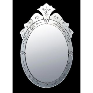 Venetian Style 33 inch Oval Mirror