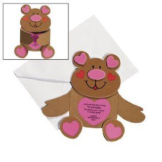 Bear Hug Valentine Cards Craft Kit   Crafts for Kids