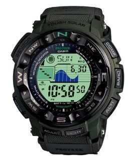 Casio Mens PRG250B 3DR PRG 250B 3DR Military Army Green Quartz Watch