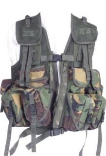 Web Tex British Military Combat Vest , Camouflage