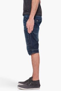 G Star Tapered Dark Aged Shorts for men