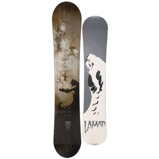 Lamar Mens Intrigue Skull Design 163 cm Directional Snowboard