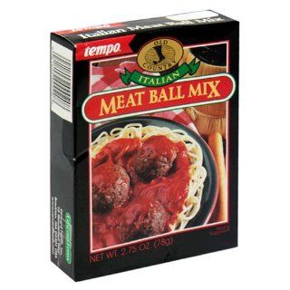 Tempo Italian Meat Ball Mix, 12 Count Box of 2.75 Ounce Packets