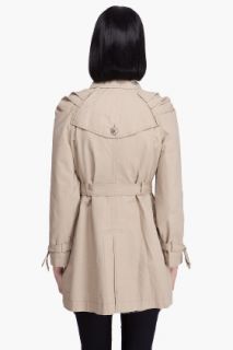 Juicy Couture Ruffle Trench Coat for women