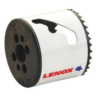LENOX 30040 2 1/2 Dia x 4.5/5.5 TPI x 1 1/2 Deep Bi Metal Hole Saw