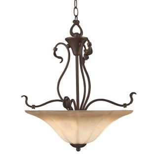 Bronze Chandeliers and Pendants Hanging and Flush