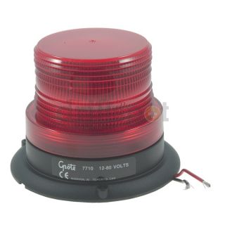 Grote 77102 Mini Strobe, Red, Perm, Incandescent