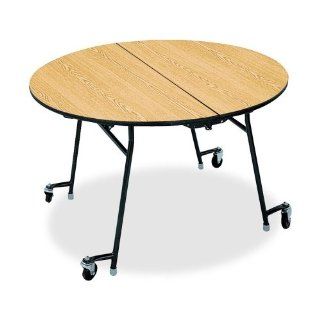 HONRN2960DDP   Cafeteria Round Tables, 60x29, Natural