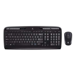 Logitech LOG920002836 Keyboard/Mouse Set, Wireless, Optical