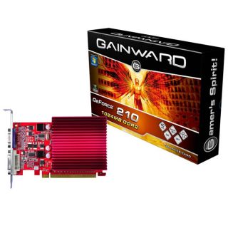 Gainward GF 210 1Go DDR2 DVI avec dissipateur ther   Achat / Vente