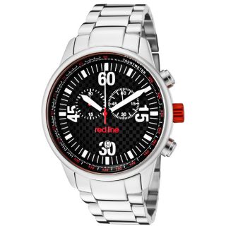 Red Line Mens Tech Stainless Steel Watch