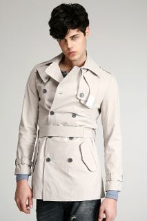 Shades Of Grey By Micah Cohen  Cain Stone Trench for men