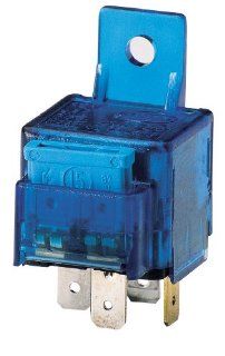 HELLA 003530007 Mini 15 Amp SPST Relay with Bracket and 15 Amp Blade