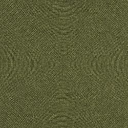 Hand woven Country Living Reversible Green Braided Rug (8 Round