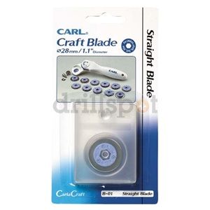 Carl Manufacturing 15001 B 01 Straight Replacement Blade