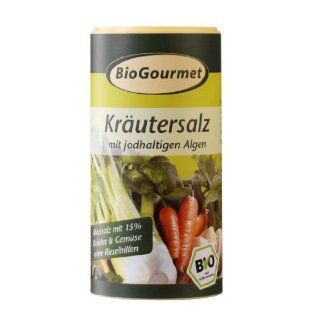 BioGourmet Kräutersalz, 6er Pack (6 x 150 g Karton)   Bio 