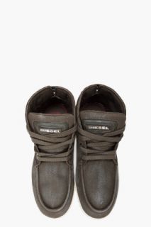 Diesel Olive Spark Shoes for men