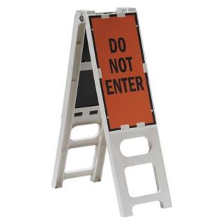 Cortina 97 01 007 03DN Barricade Sign, Orange w/Blk, Do Not Enter