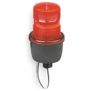 Federal Signal LP3M 012 048R Low Profile Warning Light, Strobe, Red