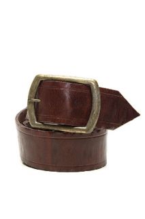 Gilded Age  Brown Leather Belt for men