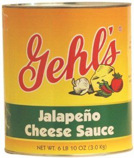 Gehls Jalapeno Cheese Sauce, 140 Ounce Pouch Grocery