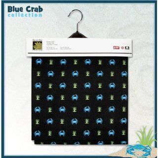 BLUE CRABS Fabric 2yds 54 in Wide Blue Crab 100% COTTON