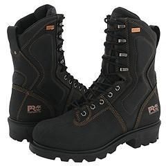 Timberland PRO TiTAN® Terrain Leather 10 Safety Toe Black Boots