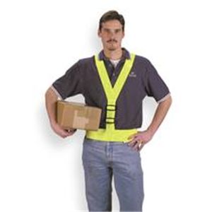 Jackson Safety 3010381 Hi Visibility Vest, Class 1, XL, Lime