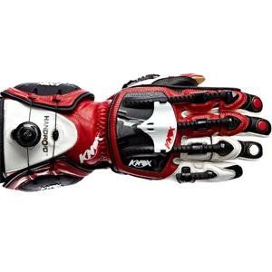 Knox Handroid Hand Armor Gloves   Large/Red    Automotive