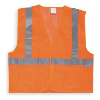 Condor 1YAG1 High Visibility Vest, Class 2, XL, Orange