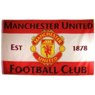 Manchester United F.C. Flag Est 1878 Sport & Freizeit