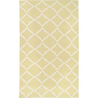 Handwoven Cimarron Wasabi Wool Rug (5 x 8) Today $203.99 Sale $183