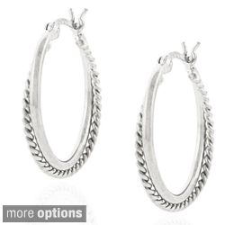 Silver Hoop Earrings Today $22.99 4.3 (165 reviews)