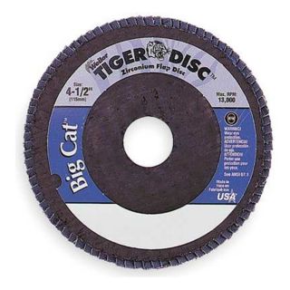 Weiler 50810 Disc, Flap, 4 1/2 In