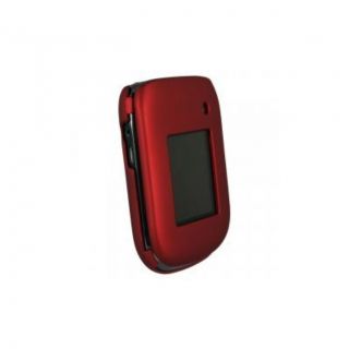 Premium BlackBerry Style 9670 Red Rubber Case